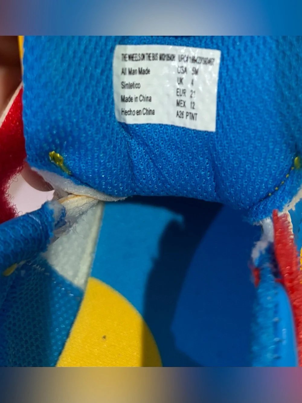 Ms. Rachel Bus Stride Rite Munchkin Sneakers 5